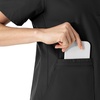 image:imageCarhartt Scrubs C12213 Womens Force Modern Fit Notch Neck Tunic TopBlack