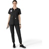 image:imageCarhartt Scrubs C12213 Womens Force Modern Fit Notch Neck Tunic TopBlack