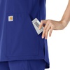image:imageCarhartt Scrubs C12213 Womens Force Modern Fit Notch Neck Tunic TopGalaxy Blue