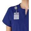 image:imageCarhartt Scrubs C12213 Womens Force Modern Fit Notch Neck Tunic TopGalaxy Blue