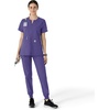 image:imageCarhartt Scrubs C12213 Womens Force Modern Fit Notch Neck Tunic TopGrape