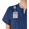 image:imageCarhartt Scrubs C12213 Womens Force Modern Fit Notch Neck Tunic TopNavy