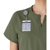 image:imageCarhartt Scrubs C12213 Womens Force Modern Fit Notch Neck Tunic TopOlive