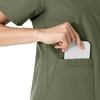image:imageCarhartt Scrubs C12213 Womens Force Modern Fit Notch Neck Tunic TopOlive