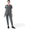 image:imageCarhartt Scrubs C12213 Womens Force Modern Fit Notch Neck Tunic TopPewter