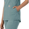 image:imageCarhartt Scrubs C12213 Womens Force Modern Fit Notch Neck Tunic TopSummer Blue