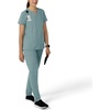 image:imageCarhartt Scrubs C12213 Womens Force Modern Fit Notch Neck Tunic TopSummer Blue