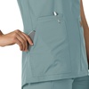 image:imageCarhartt Scrubs C12213 Womens Force Modern Fit Notch Neck Tunic TopSummer Blue