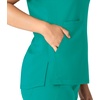 image:imageCarhartt Scrubs C12213 Womens Force Modern Fit Notch Neck Tunic TopTeal Blue