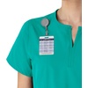 image:imageCarhartt Scrubs C12213 Womens Force Modern Fit Notch Neck Tunic TopTeal Blue