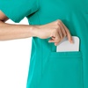 image:imageCarhartt Scrubs C12213 Womens Force Modern Fit Notch Neck Tunic TopTeal Blue