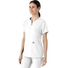 image:imageCarhartt Scrubs C12213 Womens Force Modern Fit Notch Neck Tunic TopWhite
