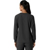 image:imageCarhartt Scrubs C13610 Womens Crewneck LongSleeve Scrub TopBlack