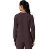 image:imageCarhartt Scrubs C13610 Womens Crewneck LongSleeve Scrub TopDark Sepia
