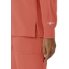 image:imageCarhartt Scrubs C13610 Womens Crewneck LongSleeve Scrub TopDusty Cedar