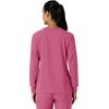 image:imageCarhartt Scrubs C13610 Womens Crewneck LongSleeve Scrub TopElectric Fuschia
