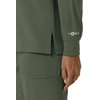 image:imageCarhartt Scrubs C13610 Womens Crewneck LongSleeve Scrub TopOlive