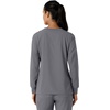 image:imageCarhartt Scrubs C13610 Womens Crewneck LongSleeve Scrub TopPewter