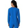 image:imageCarhartt Scrubs C13610 Womens Crewneck LongSleeve Scrub TopRoyal