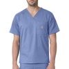 image:imageCarhartt Scrubs C16418 Mens Rugged Flex Modern Fit Ripstop Chest PockCeil Blue