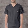 image:imageCarhartt Scrubs C16418 Mens Rugged Flex Modern Fit Ripstop Chest PockDark Purple