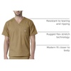 image:imageCarhartt Scrubs C16418 Mens Rugged Flex Modern Fit Ripstop Chest PockDijon