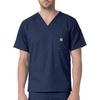 image:imageCarhartt Scrubs C16418 Mens Rugged Flex Modern Fit Ripstop Chest PockNavy