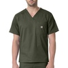 image:imageCarhartt Scrubs C16418 Mens Rugged Flex Modern Fit Ripstop Chest PockOlive