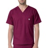 image:imageCarhartt Scrubs C16418 Mens Rugged Flex Modern Fit Ripstop Chest PockWine