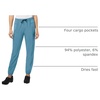 image:imageCarhartt Scrubs C52610 Womens Force Modern Fit Jogger PantAzure Blue