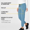 image:imageCarhartt Scrubs C52610 Womens Force Modern Fit Jogger PantAzure Blue