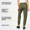 image:imageCarhartt Scrubs C52610 Womens Force Modern Fit Jogger PantBasil