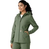 image:imageCarhartt Scrubs C85023 Womens Rugged Flex Modern Fit Bonded Fleece HoOlive