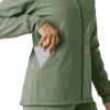 image:imageCarhartt Scrubs C85023 Womens Rugged Flex Modern Fit Bonded Fleece HoOlive