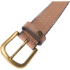 image:imageCarhartt Womens Casual Rugged Belts Available in Multiple Styles Colors amp SizesSaddle Leather Basketweave Brown