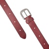 image:imageCarhartt Womens Casual Rugged Belts Available in Multiple Styles Colors amp SizesTanned Leather Continuous Burgundy