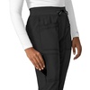 image:imageCarhartt Womens Force CrossFlex Modern Fit Slim Leg Scrub PantsBlack