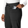 image:imageCarhartt Womens Force CrossFlex Modern Fit Slim Leg Scrub PantsBlack