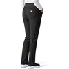 image:imageCarhartt Womens Force CrossFlex Modern Fit Slim Leg Scrub PantsBlack