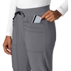image:imageCarhartt Womens Force CrossFlex Modern Fit Slim Leg Scrub PantsPewter