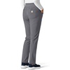 image:imageCarhartt Womens Force CrossFlex Modern Fit Slim Leg Scrub PantsPewter