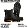 image:imageCarhartt Womens Frontier SoftToe Chelsea Work Boot  Water Resistant SlipResistant Rubber Outsole Cushioned FootbedBlack