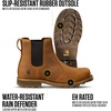 image:imageCarhartt Womens Frontier SoftToe Chelsea Work Boot  Water Resistant SlipResistant Rubber Outsole Cushioned FootbedBrown