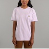 image:imageCarhartt Womens Iconic WK87 Pocket TShirt CloseoutAmethyst Fog Nep