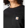 image:imageCarhartt Womens Iconic WK87 Pocket TShirt CloseoutBlack