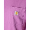 image:imageCarhartt Womens Iconic WK87 Pocket TShirt CloseoutCherry Bloom