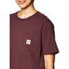 image:imageCarhartt Womens Iconic WK87 Pocket TShirt CloseoutDeep Wine