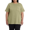 image:imageCarhartt Womens Iconic WK87 Pocket TShirt CloseoutDried Clay