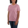 image:imageCarhartt Womens Iconic WK87 Pocket TShirt CloseoutFoxglove Snow Heather