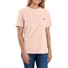 image:imageCarhartt Womens Iconic WK87 Pocket TShirt CloseoutGeorgia Peach